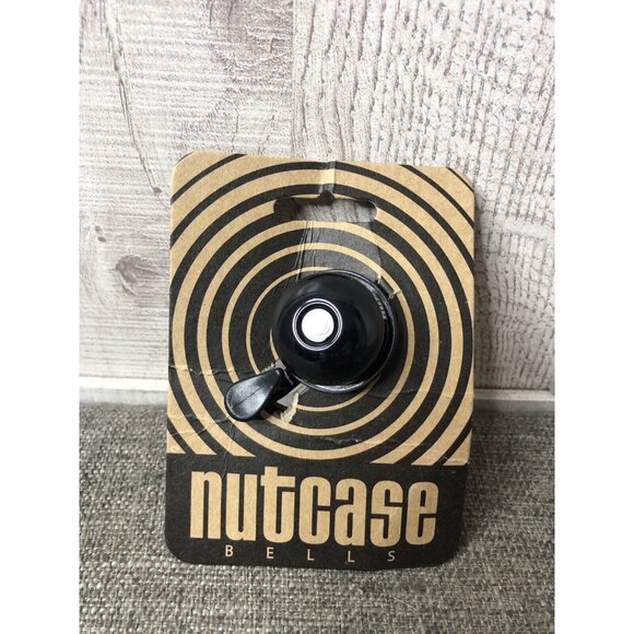 Nutcase Other - Nutcase Black Thumb Dinger Bike Bicycle Bell Metal Handlebars Outdoor Cycling